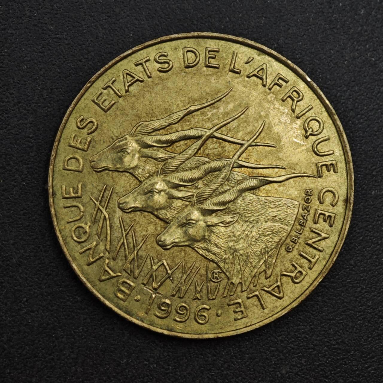 【淘币小摊】实时拍第八百一十八拍   散币小银币场   满百包邮可预留二周 每周一统一发货   中非1996年10法郎铜币