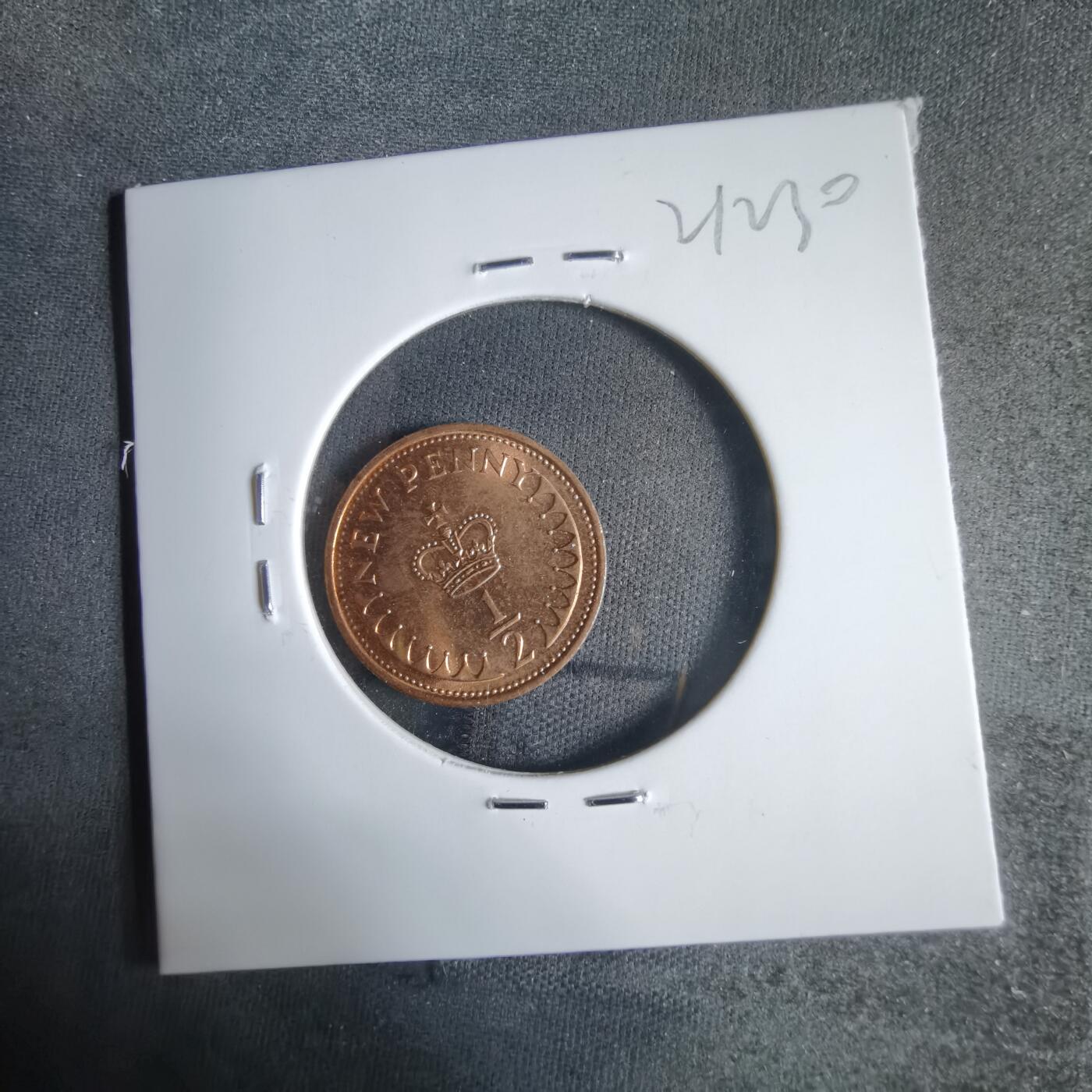 沼泽如烟--第921场 英国1974年半便士