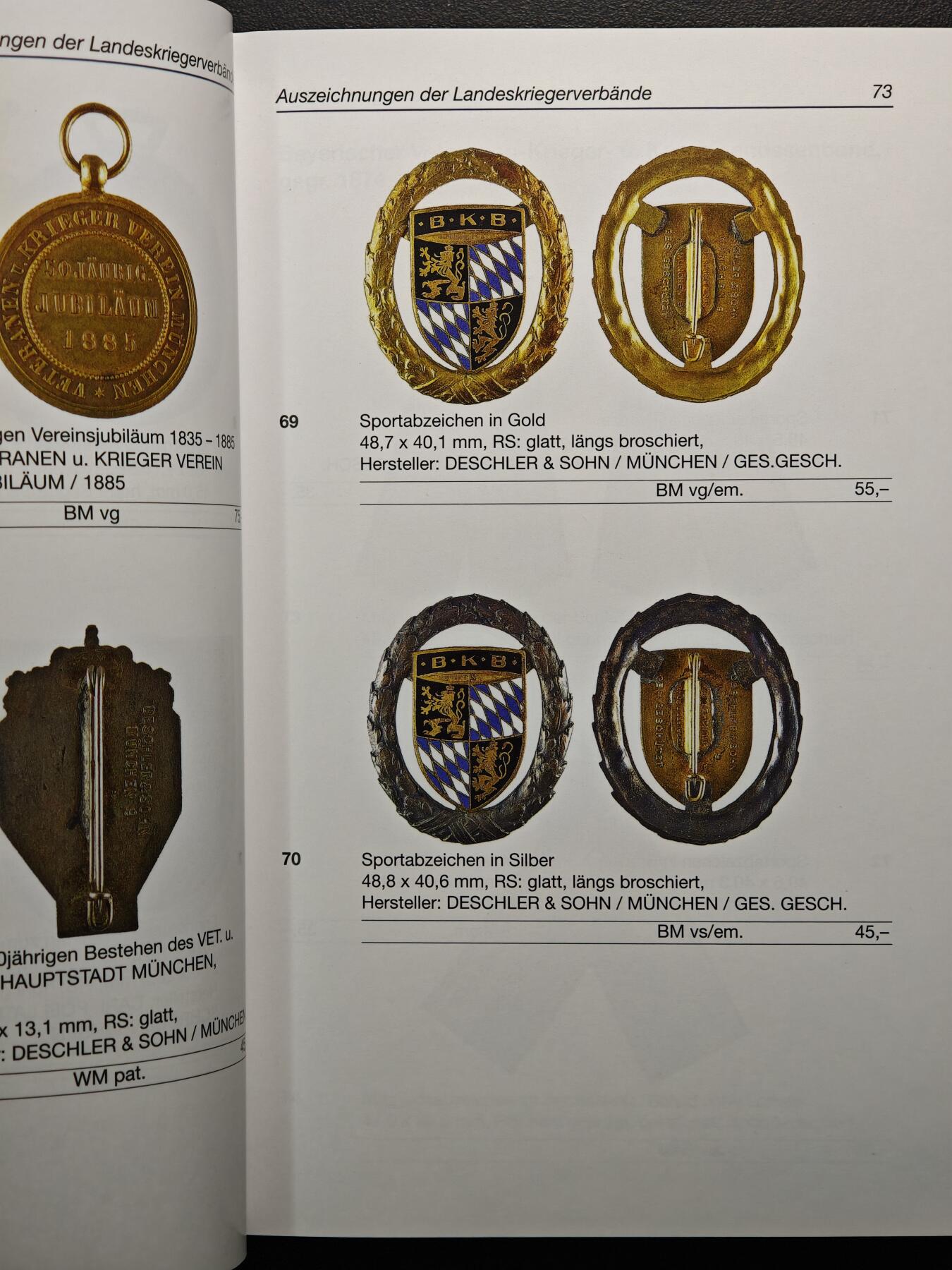 【德藏】世界币章拍卖第156期（拍品征集中~欢迎藏友联系） 全新 1800-1943 德国战争徽章奖章目录 硬壳精装 全彩铜板纸印刷 硬壳精装 全书约600+页