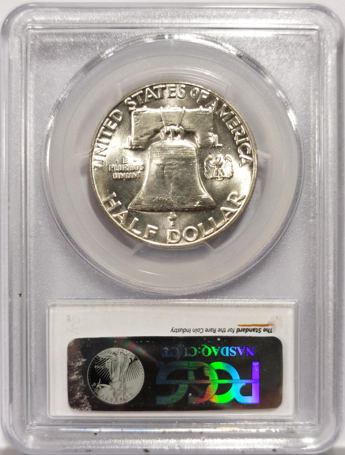 博洋堂世界钱币拍卖第150期（全场包邮） PCGS MS64 美国1960年富兰克林半美元银币
