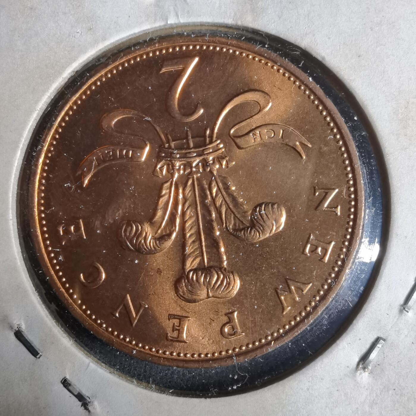 沼泽如烟--第921场 英国1971年2便士