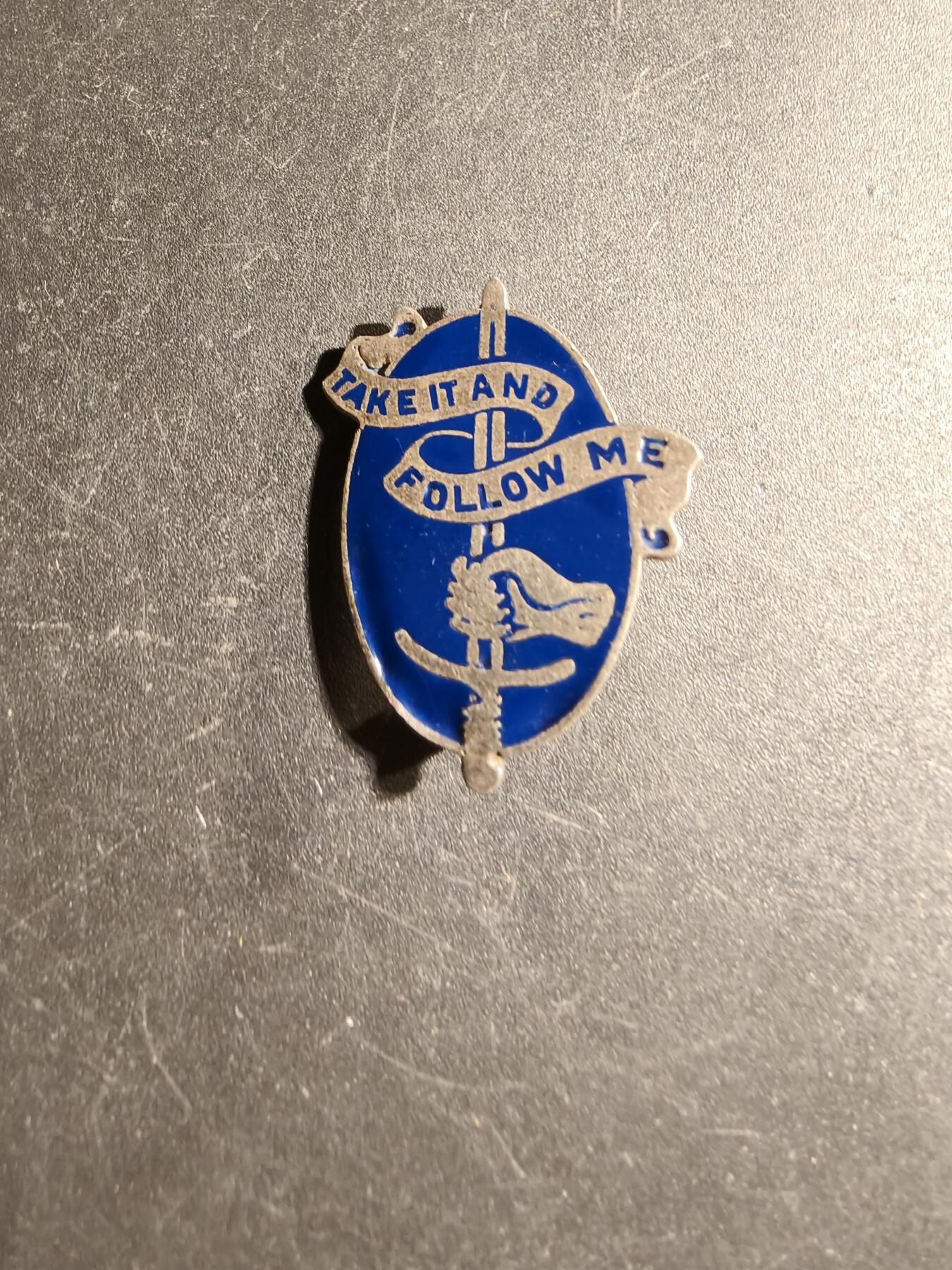 老王徽章第168期 美国二战陆军本宁堡步兵学校证章    925银     横针版    梅耶厂