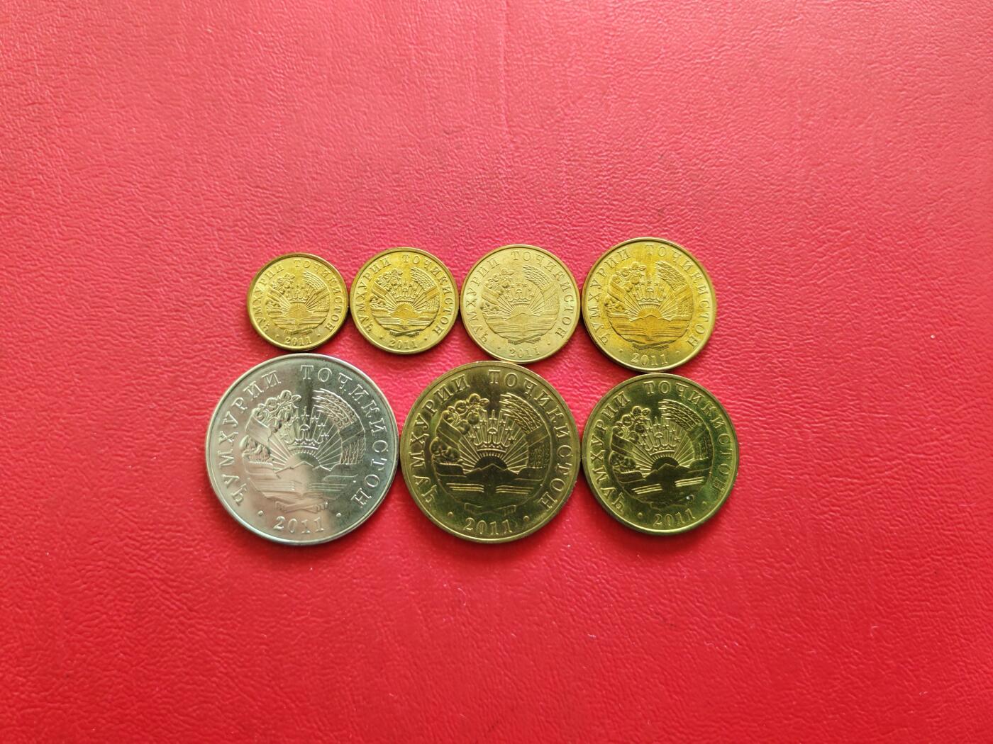 【云涧收藏】第八十二场 塔吉克斯坦2011年套币