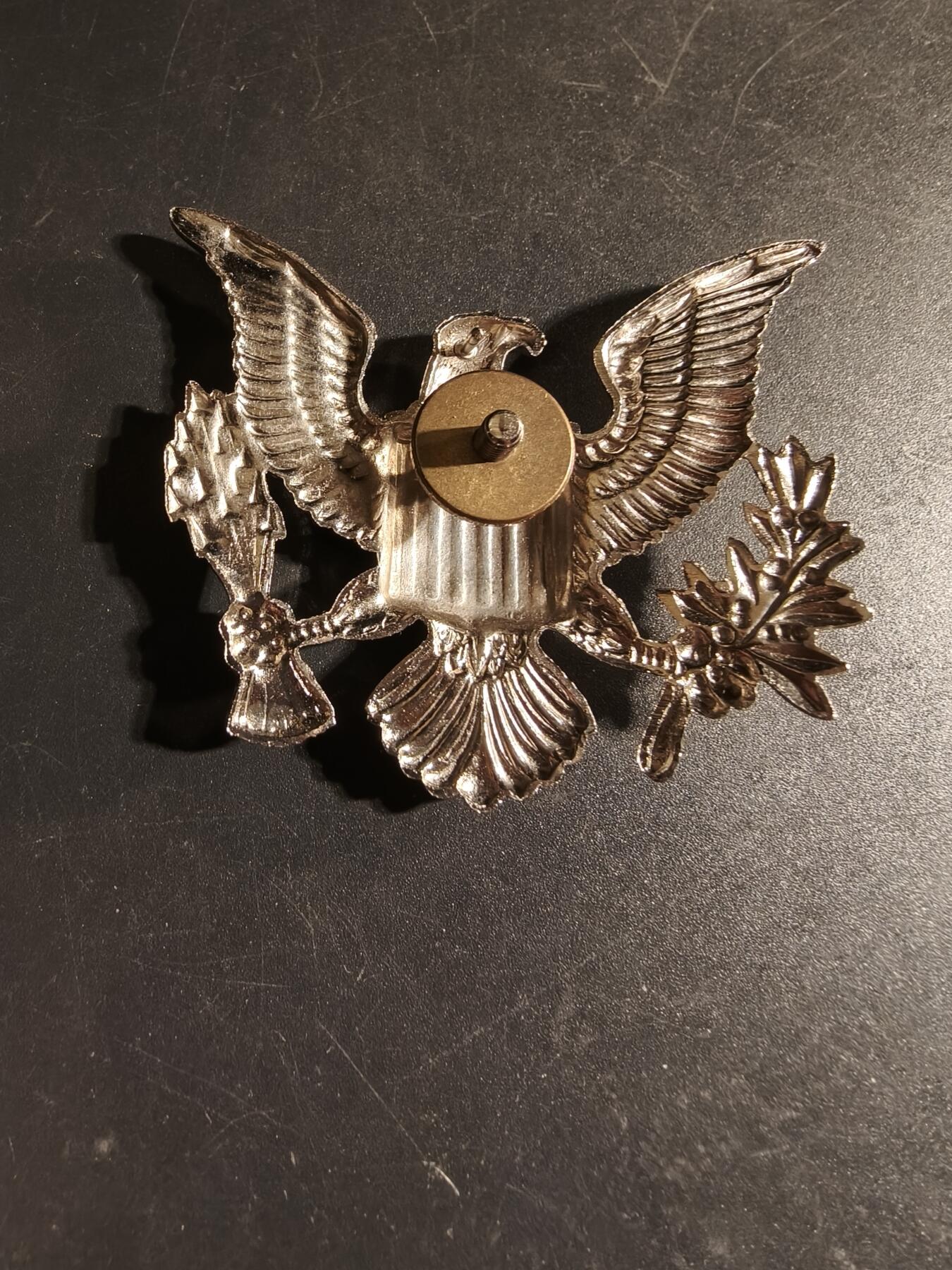 老王徽章第168期 美国空军大檐帽帽徽