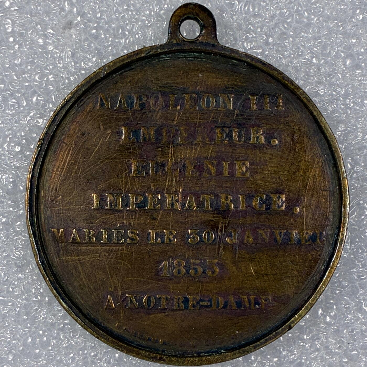 【雨安】【直播拍卖】【世界币章118期-裸币】2025-12-05 周五 19:30 保真 [章] France 章 法国 铜章 送个迷你小章