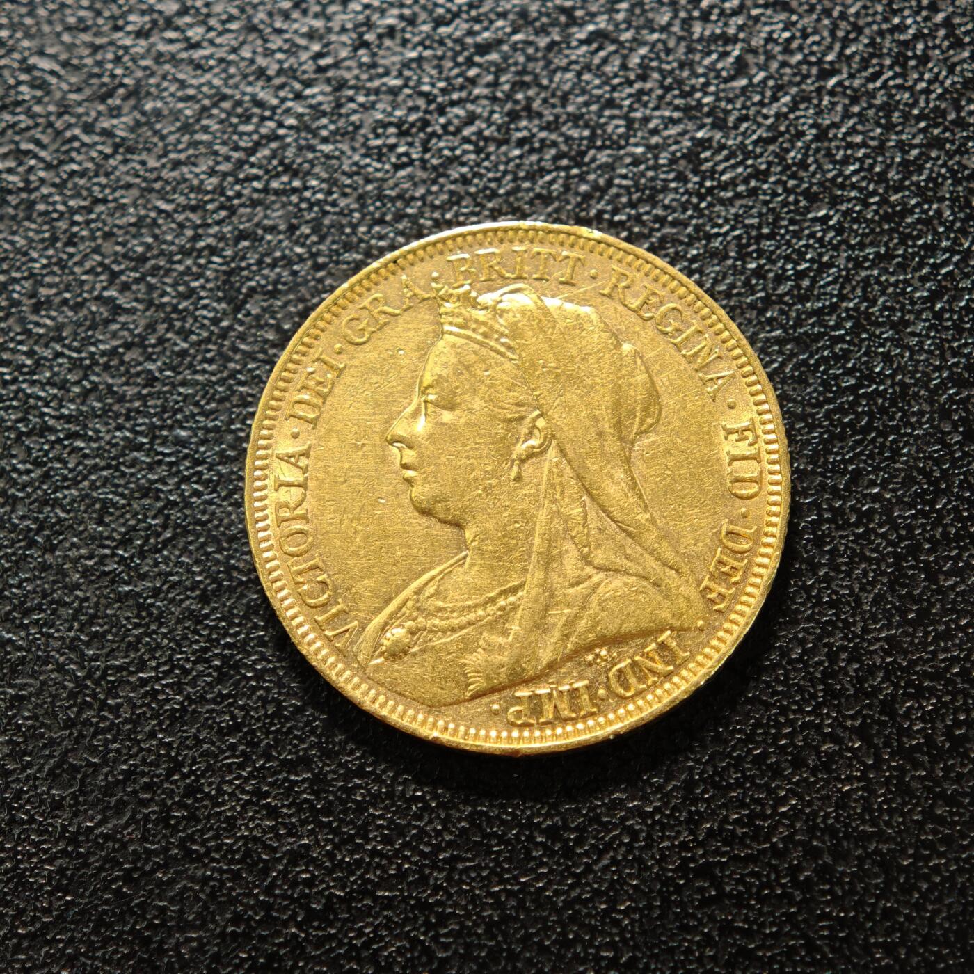 【德藏】世界币章拍卖第156期（拍品征集中~欢迎藏友联系） 1895年 英国索维林金币 917金 原光十足 直径约：22mm；重约：8g