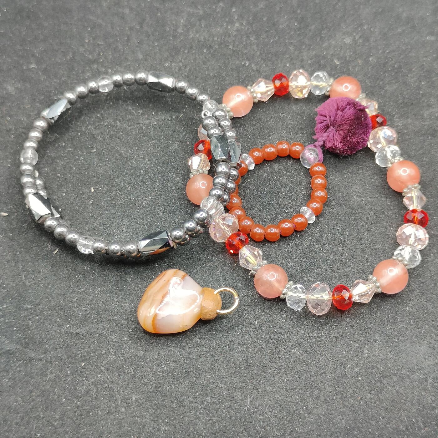 0元起拍勋章 第316期 咸鱼国勋章拍卖专场 12月7日（周日）下午6：00开始 日本中古饰品一组