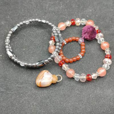 0元起拍勋章 第316期 咸鱼国勋章拍卖专场 12月7日（周日）下午6：00开始 - 日本中古饰品一组