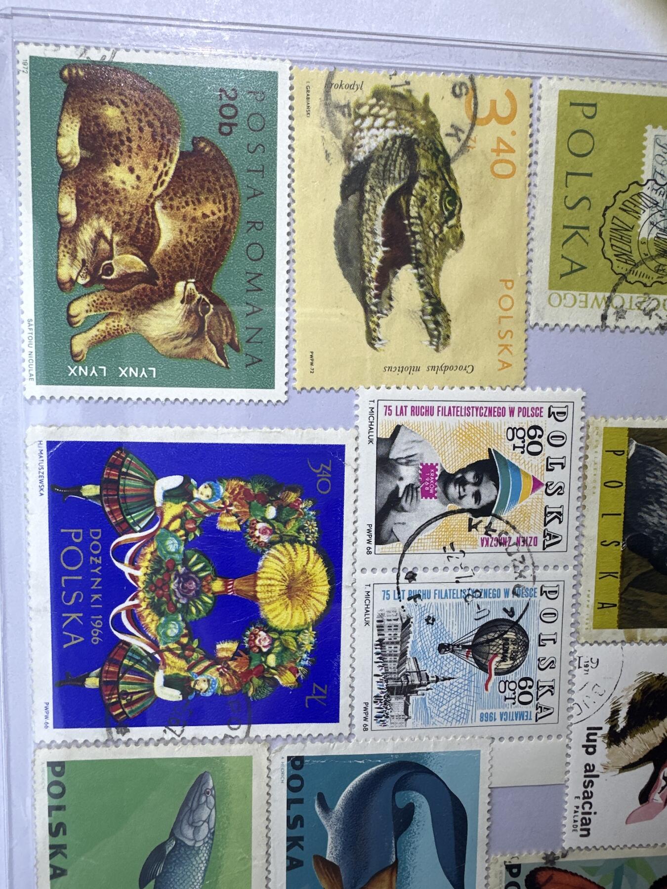12.6邮票专场 波兰信销散票14枚