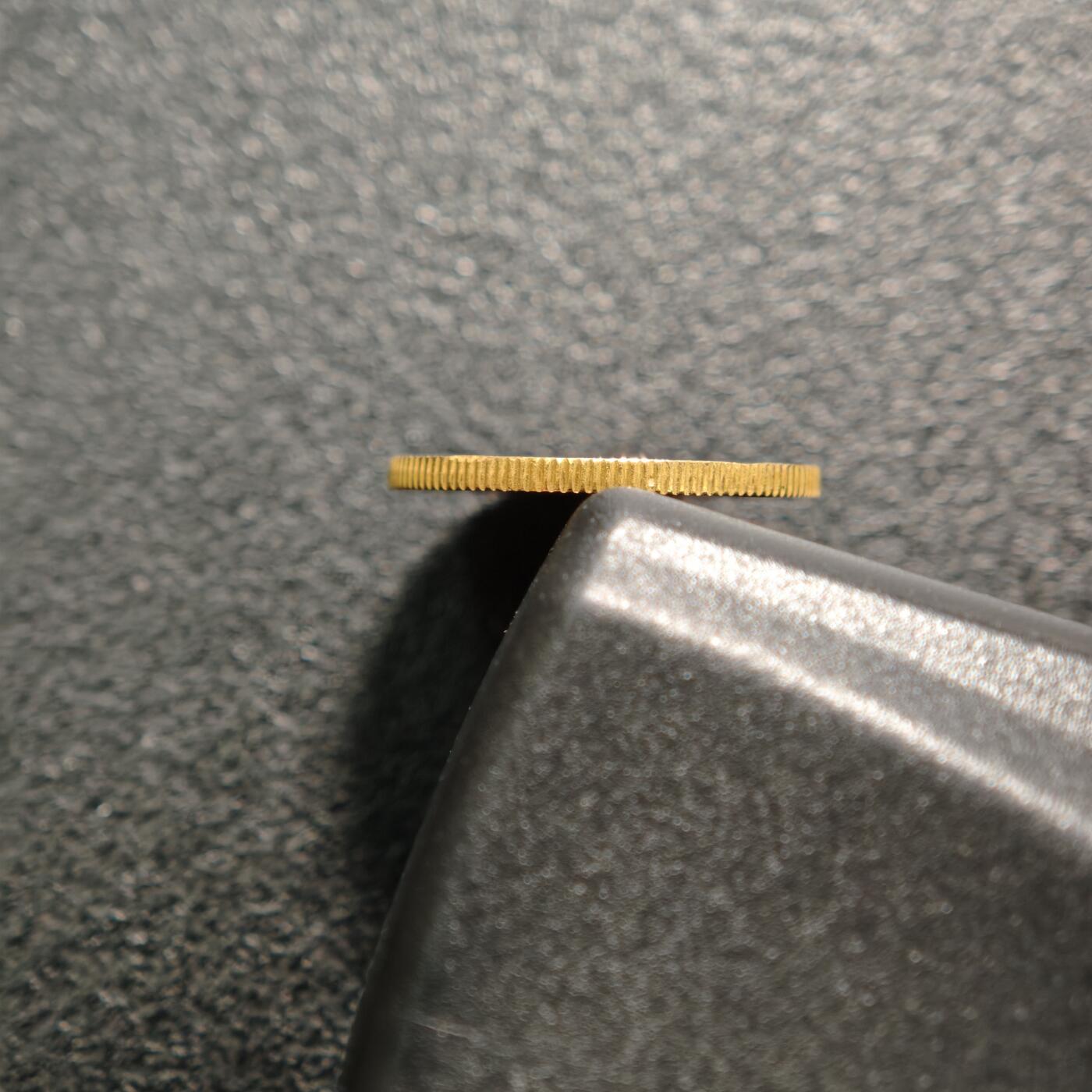 【德藏】世界币章拍卖第156期（拍品征集中~欢迎藏友联系） 1984年 南非1/10克鲁格金币 917金 原光十足 直径约：16.3mm；重约：3.4g