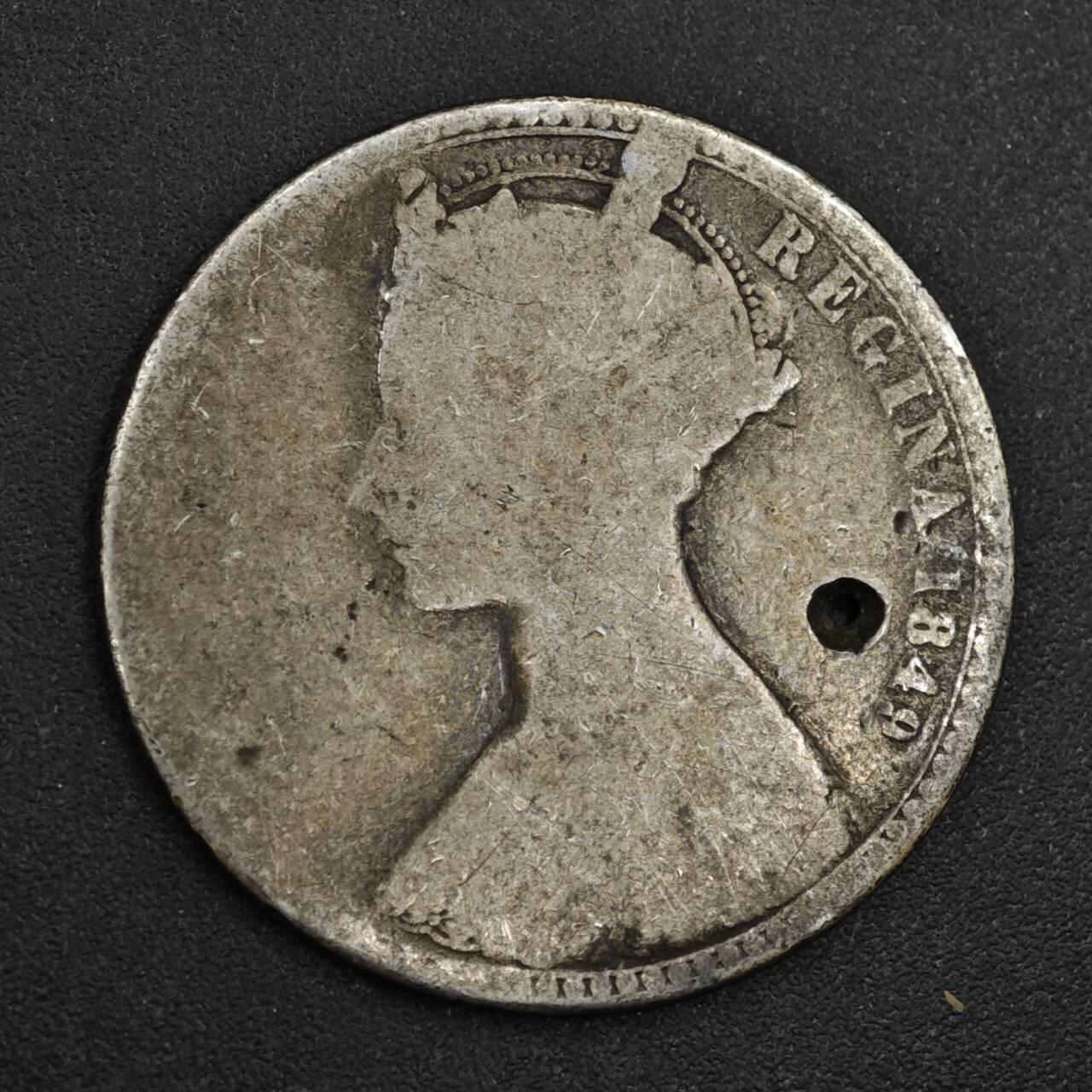 【淘币小摊】实时拍第八百一十八拍   散币小银币场   满百包邮可预留二周 每周一统一发货   英国维多利亚无神弗洛林银币