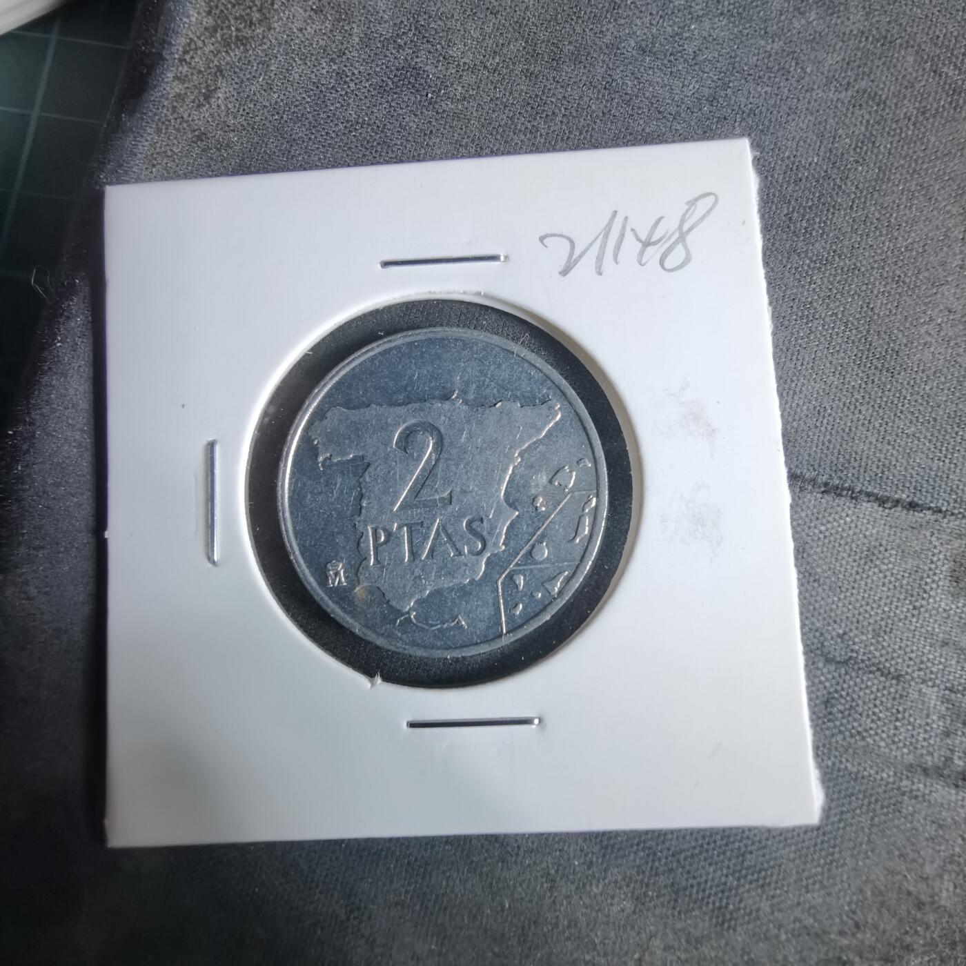 沼泽如烟--第921场 西班牙2比塞塔地图币