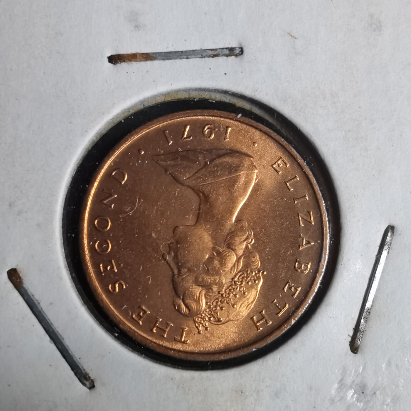 沼泽如烟--第921场 马恩1971年半便士