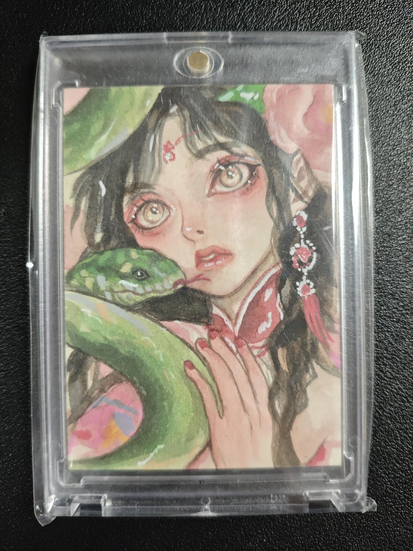 天玑星卡拍第147期《12.8周一截拍》持续收拍收评中 满赠卡需备注 【手绘卡】千帆 1of1 手绘卡