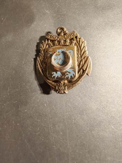 老王徽章第168期 - 法国第33野战连证章