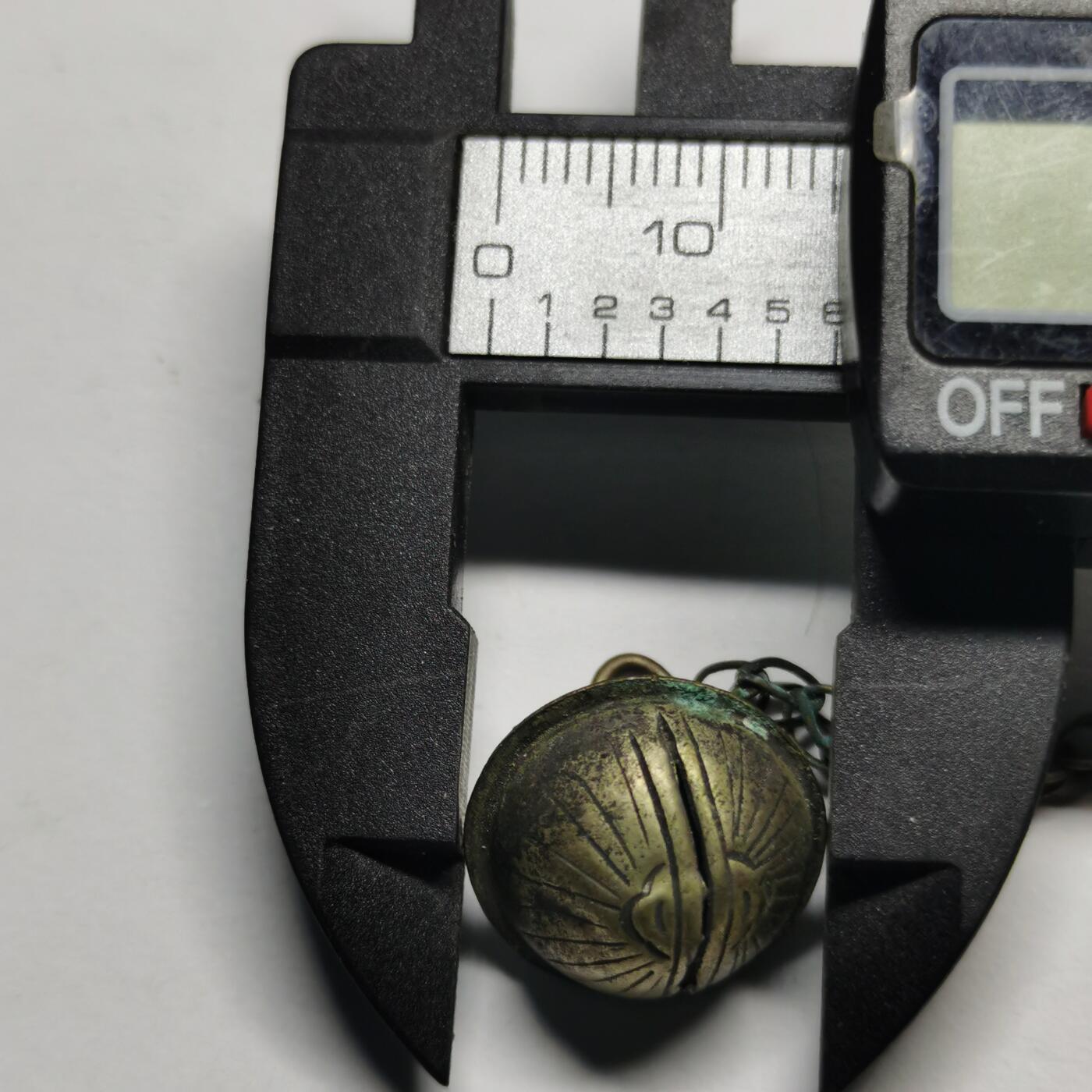 杂件专场86期 清代老银铃铛链