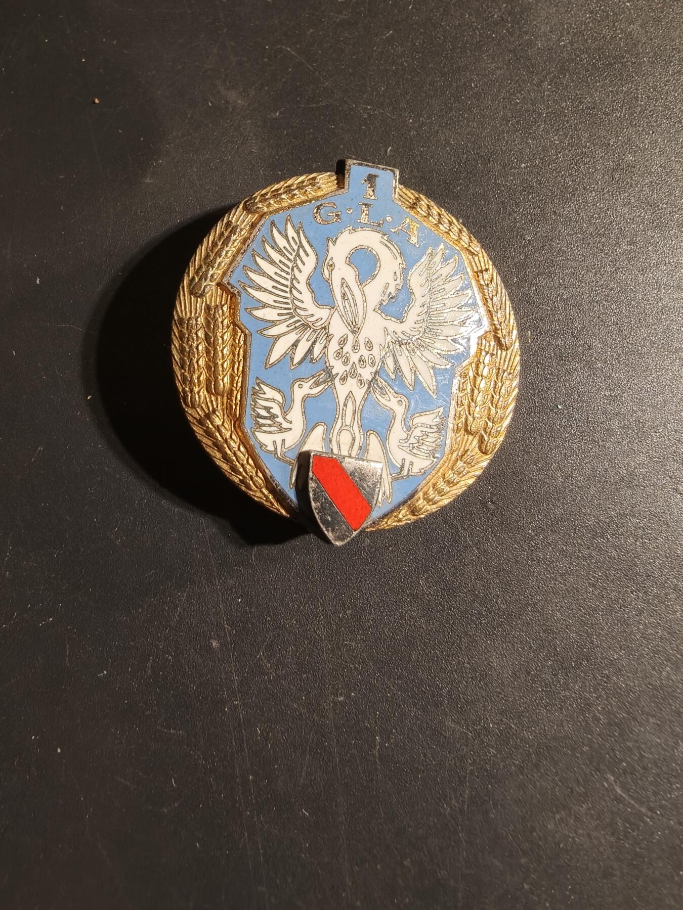 老王徽章第168期 法国第1空中联络大队证章