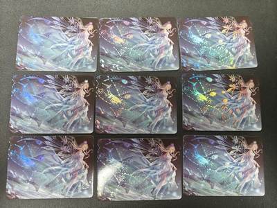 天玑星卡拍第146期《12.4周四截拍》持续收拍收评中 满赠卡需备注 - 动漫美女 彩闪 9张 自制卡