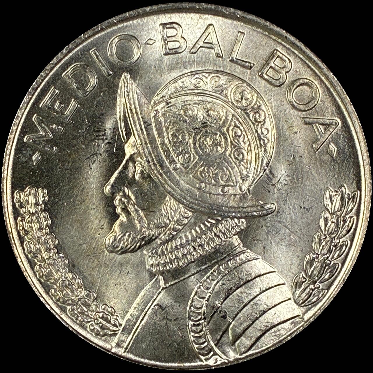 【雨安】【直播拍卖】【世界币章118期-裸币】2025-12-05 周五 19:30 保真 [裸币各国] Panama 巴拿马 1/2巴波亚 1962年 [12.50 g., 0.900 Silver]