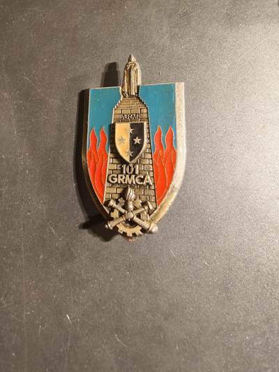 老王徽章第168期 - 法国第101后勤维修大队证章