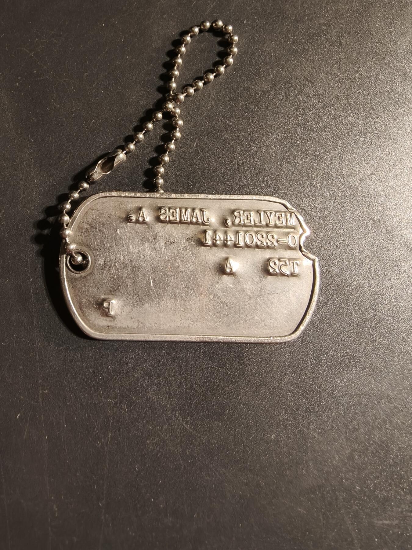 老王徽章第168期 美军狗牌     50年代    新教徒