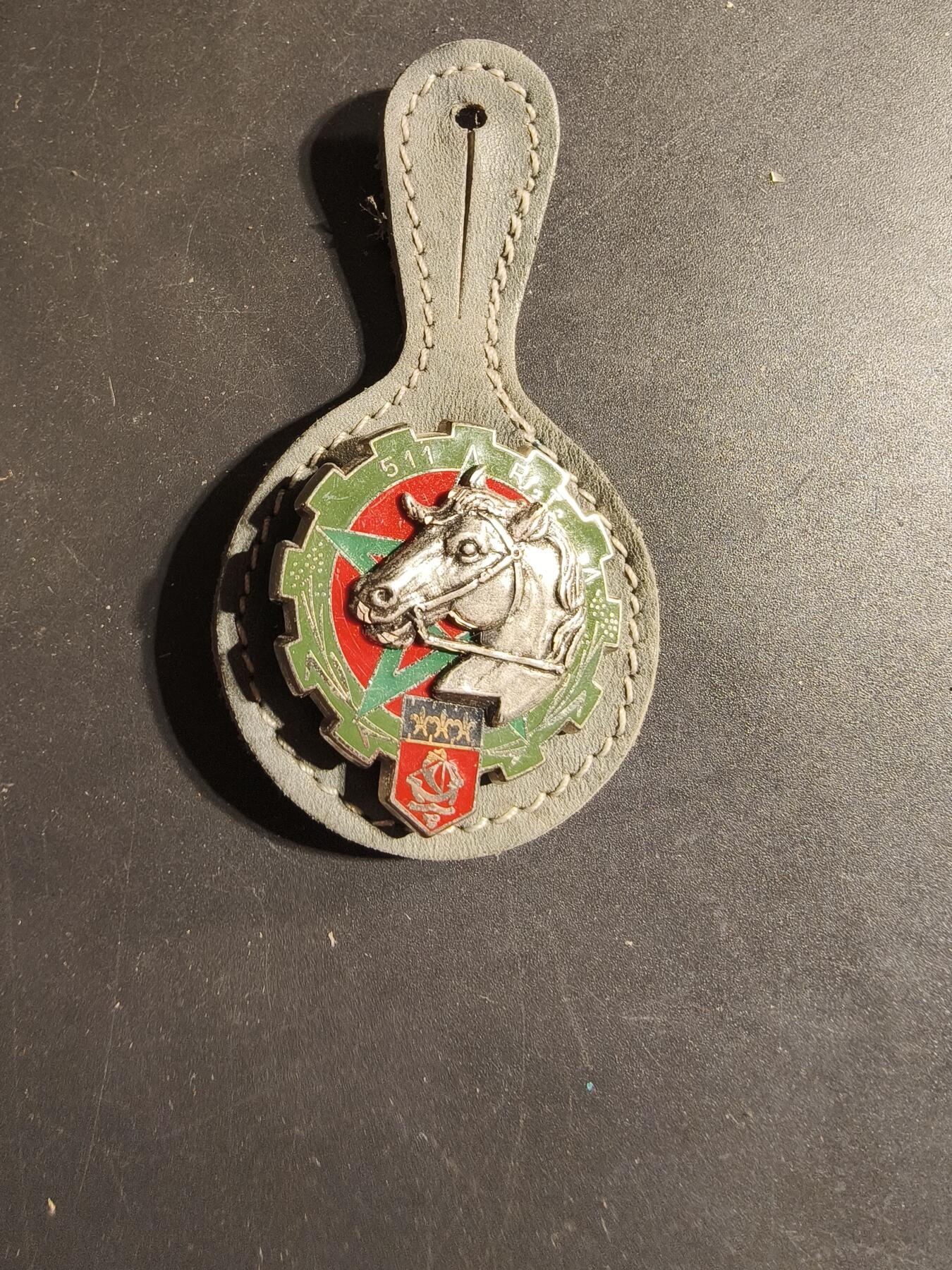 老王徽章第168期 法国第511铁路运输团证章