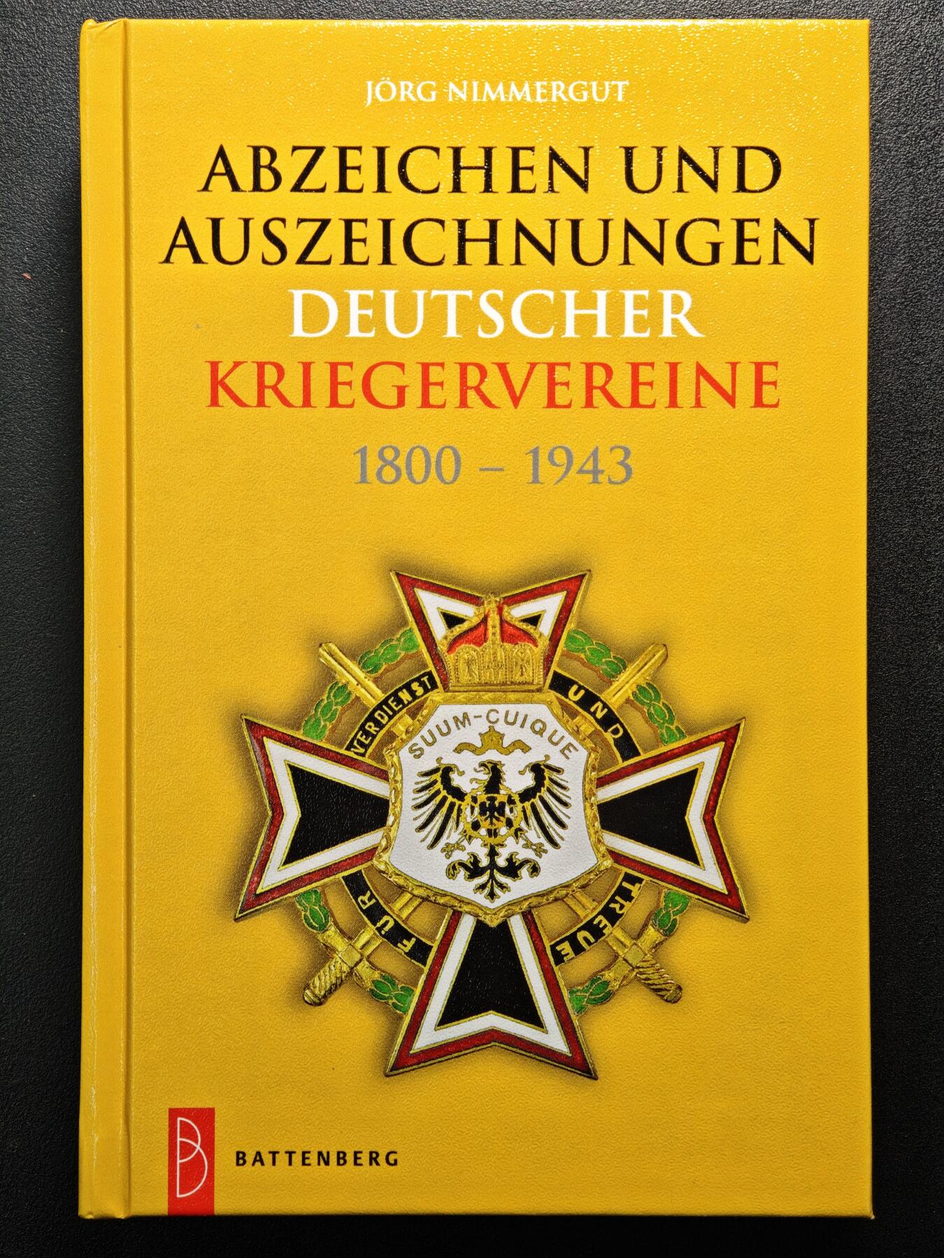 【德藏】世界币章拍卖第156期（拍品征集中~欢迎藏友联系） 全新 1800-1943 德国战争徽章奖章目录 硬壳精装 全彩铜板纸印刷 硬壳精装 全书约600+页
