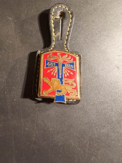 老王徽章第168期 - 法国第48通信营证章