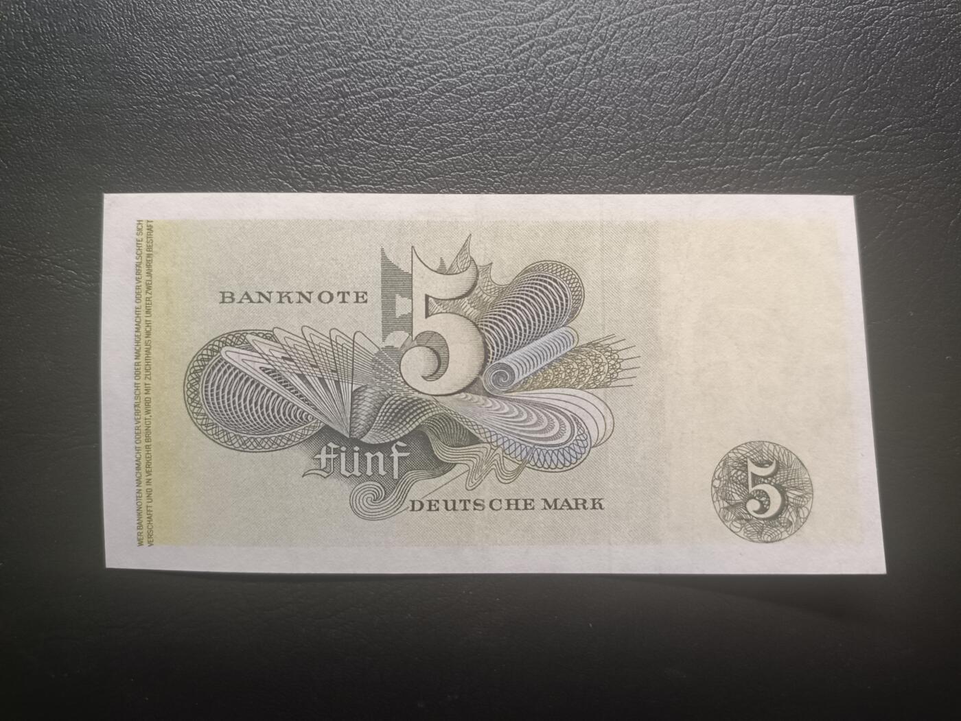 2025十二月第一期，总206期 德国1948版5马克AUNC，骑牛女神，后期印刷批次