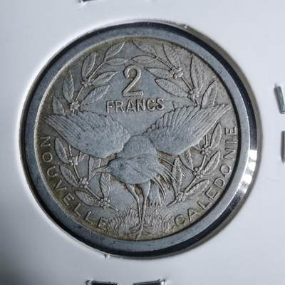 沼泽如烟--第921场 - 法属新喀里多尼亚1949年2法郎