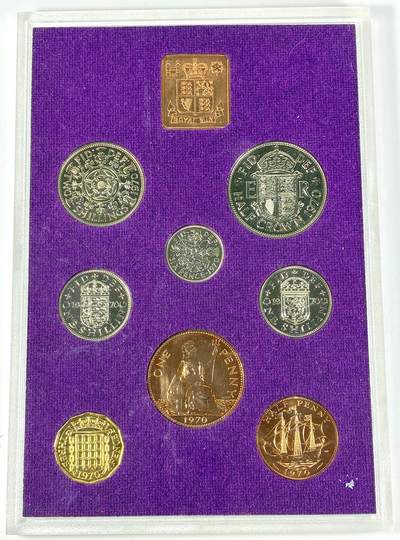 【雨安】【直播拍卖】【世界币章118期-裸币】2025-12-05 周五 19:30 保真 - [现代套币] Great Britain 英国 套币 精制套币 1970年