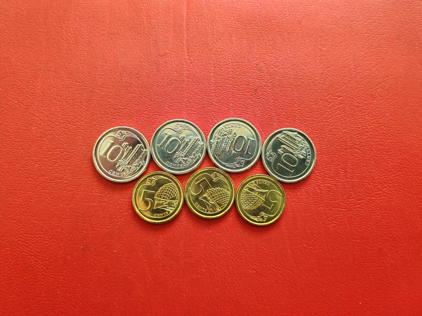 【云涧收藏】第八十二场 新加坡2013年卷拆5/10分7枚