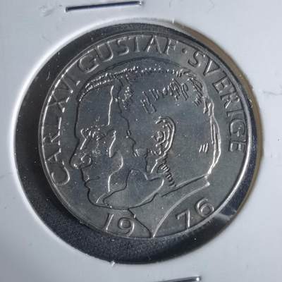 沼泽如烟--第921场 - 瑞典1976年1克朗