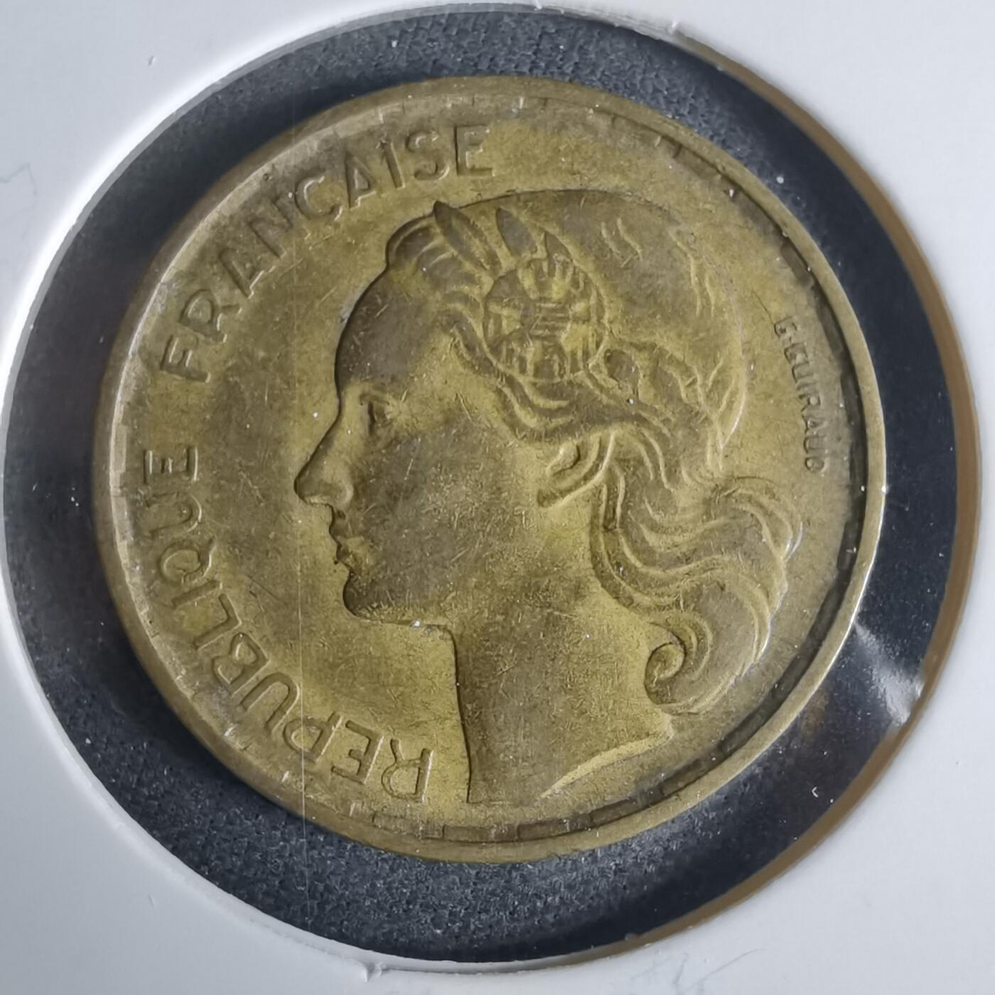 沼泽如烟--第921场 法国1951年20法郎