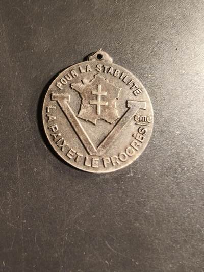 老王徽章第168期 - 法国戴高乐“新共和联盟”（戴高乐创建的一个主要政党）纪念章