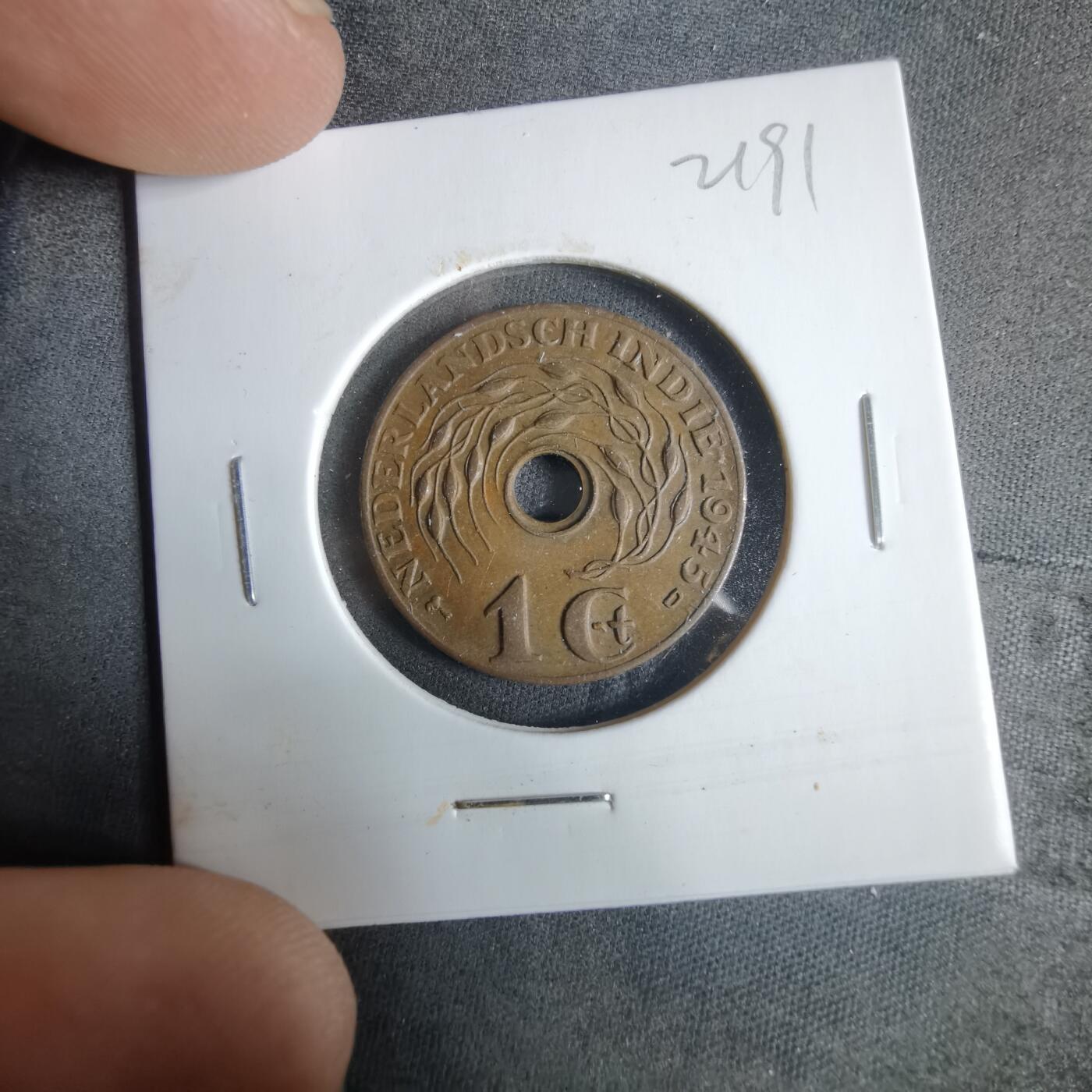 沼泽如烟--第921场 荷属东印度1945年一分