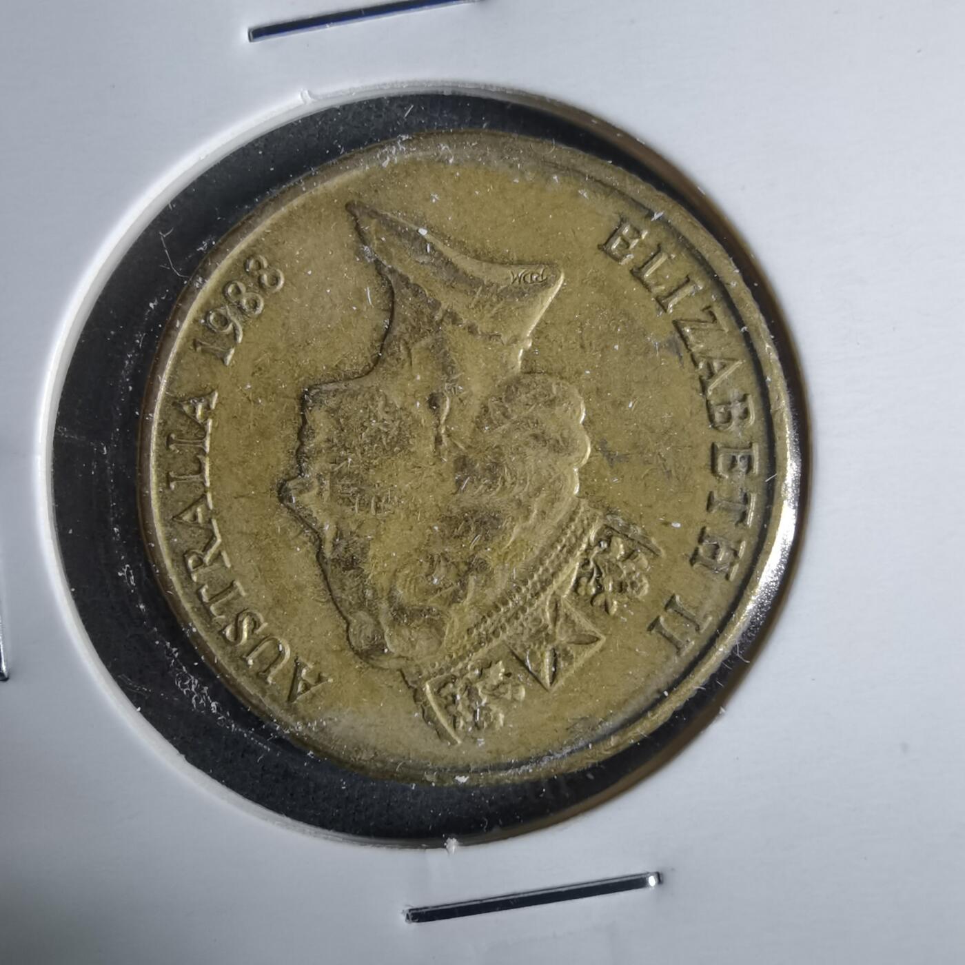 沼泽如烟--第921场 澳大利亚1988年一元