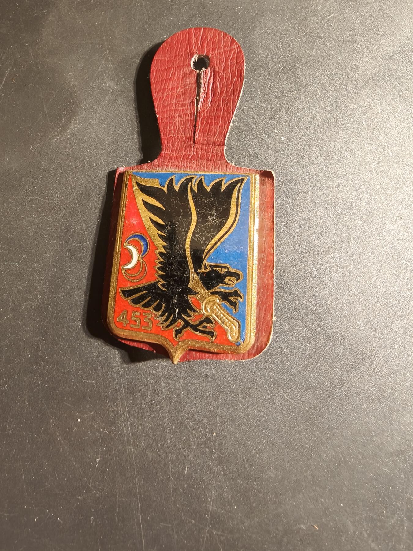 老王徽章第168期 法国第453高射炮群证章