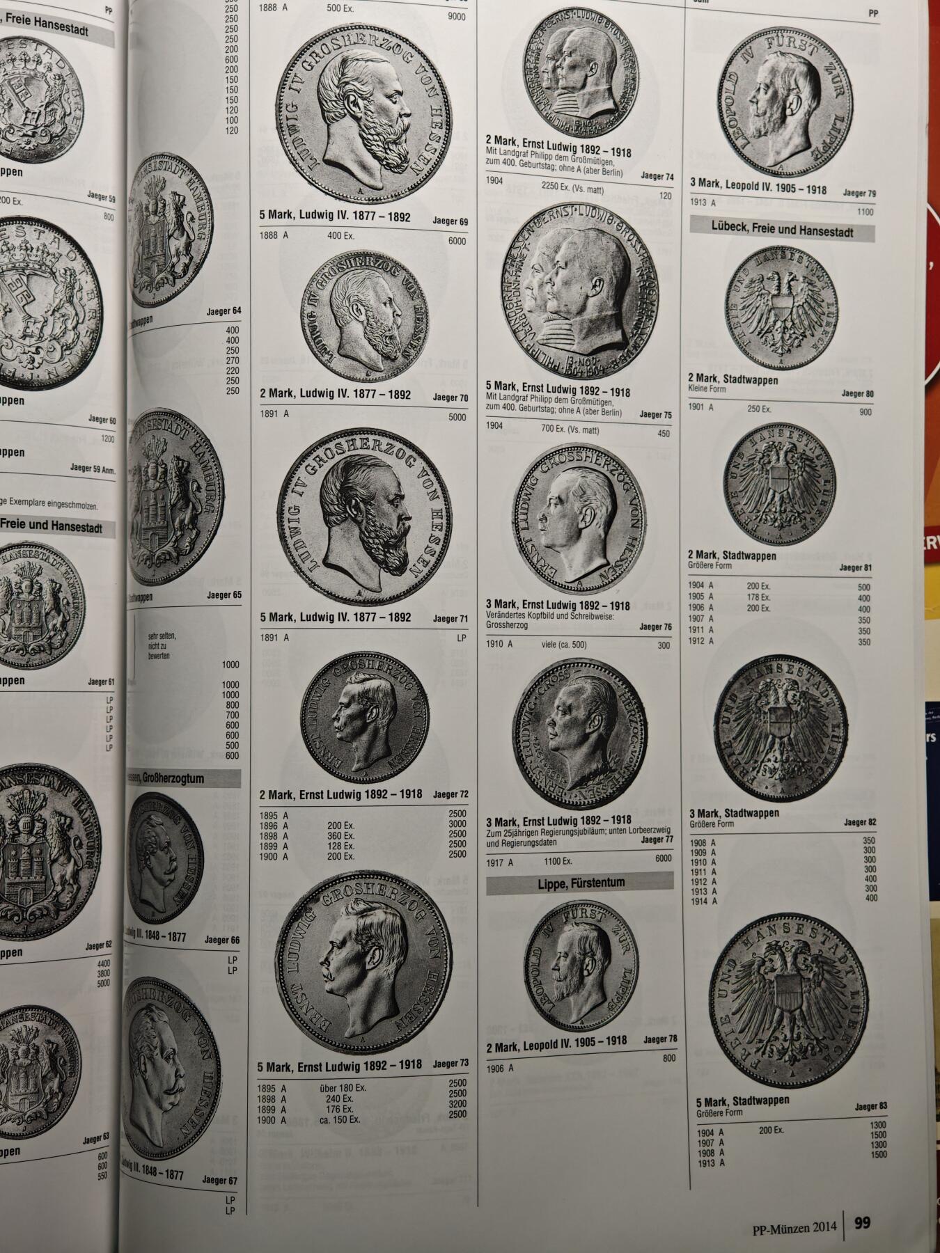 【德藏】世界币章拍卖第156期（拍品征集中~欢迎藏友联系） 97新 德国精制币收藏专刊 本书亮点不仅限于钱币知识，还有1871年后的众多硬币介绍及参考价格 铜版纸印刷 全书约132页