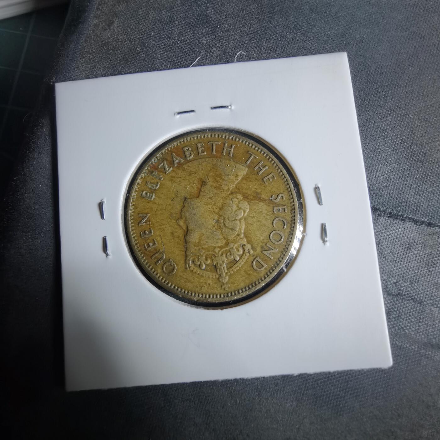 沼泽如烟--第921场 牙买加1965年1便士