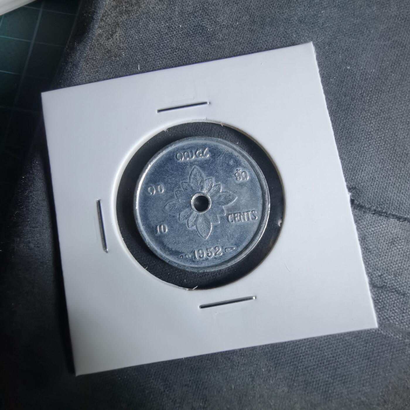 沼泽如烟--第921场 老挝1952年10分