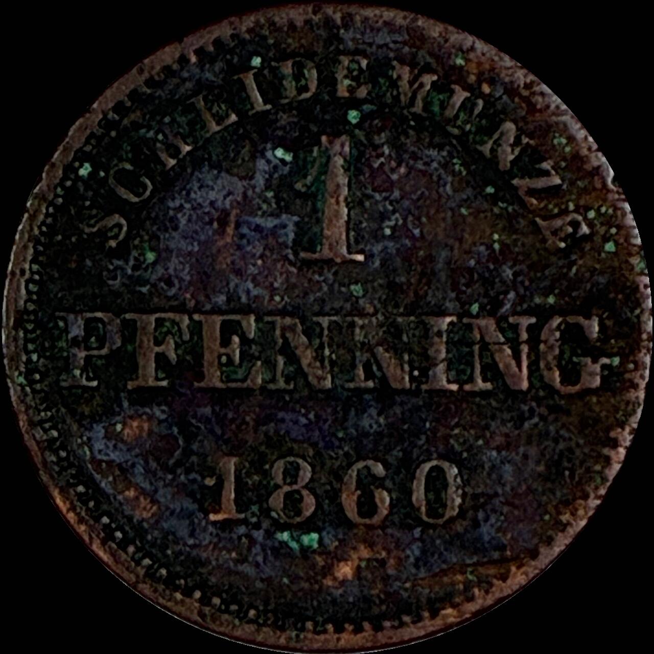 【雨安】【直播拍卖】【世界币章118期-裸币】2025-12-05 周五 19:30 保真 [裸币德国] Germany 德国 德意志 巴伐利亚 1芬尼 1860年