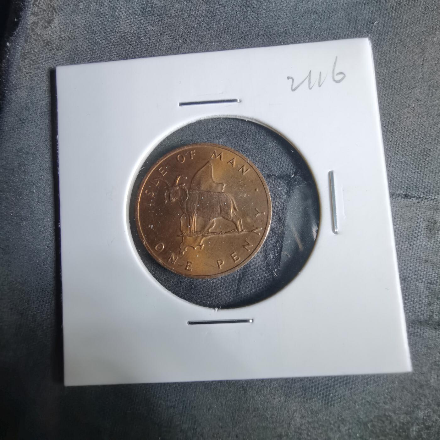 沼泽如烟--第921场 马恩1976年1便士