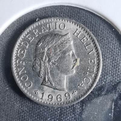 沼泽如烟--第921场 - 瑞士1969年五分