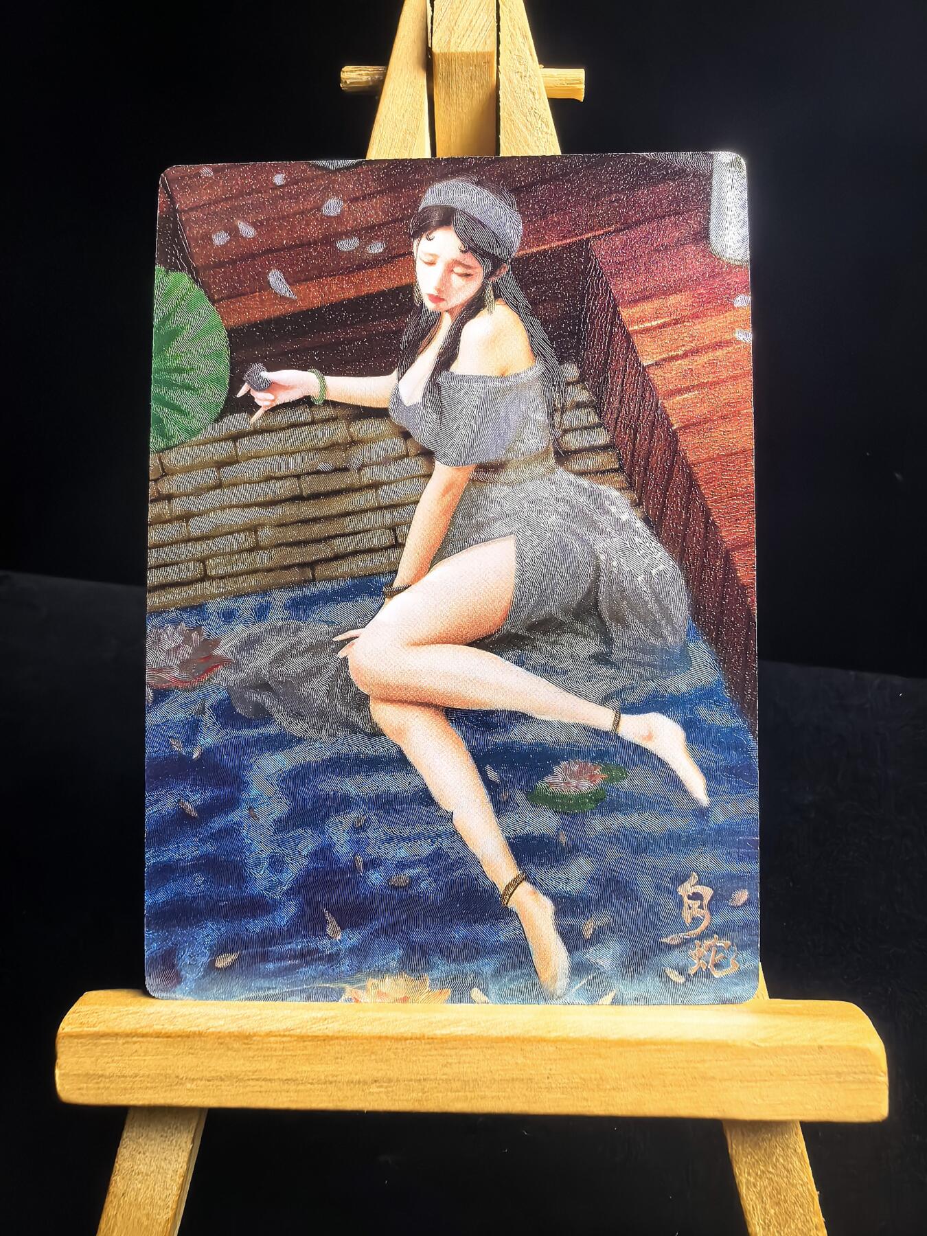 无佣金 不寄存 不收拍 链接少 我只是一个小小的卡牌收藏玩家   需要多宫大佬请私聊 部分卡牌设有底价（不想玩的那么累，即使有底价也会比市场价便宜的多，懂的自然懂） 拒绝小号抬价 大家放心拍 所有拍品部分套有卡膜 部分卡牌多宫 自制卡牌 不包厂瑕 放大镜 品控 勿拍 流拍商品会循环 感谢大家支持 留个关注 不定时上新 谢谢 奇点卡牌 蛇年礼盒 白素贞粗闪