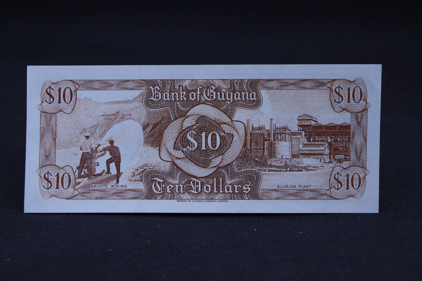 【淘币小摊】限时拍第八百二十一拍  纸币场  满百包邮可预留两周  周一统一发货   圭亚那10元纸币