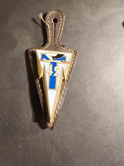 老王徽章第168期 - 法国第42通信团证章