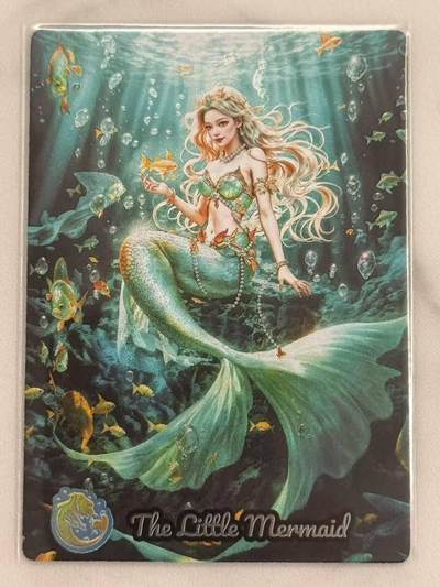 龙虎卡牌六六场 （无佣金，周六结拍，欢迎送拍） - 粗闪卡 奇点 小美人鱼