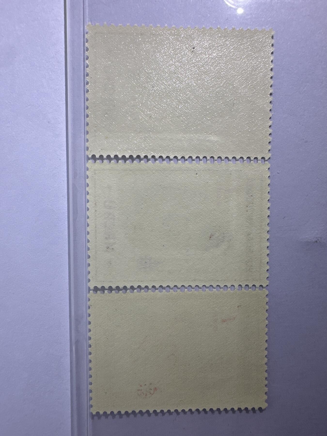 12.6邮票专场 澳门1956年 澳门地图3枚