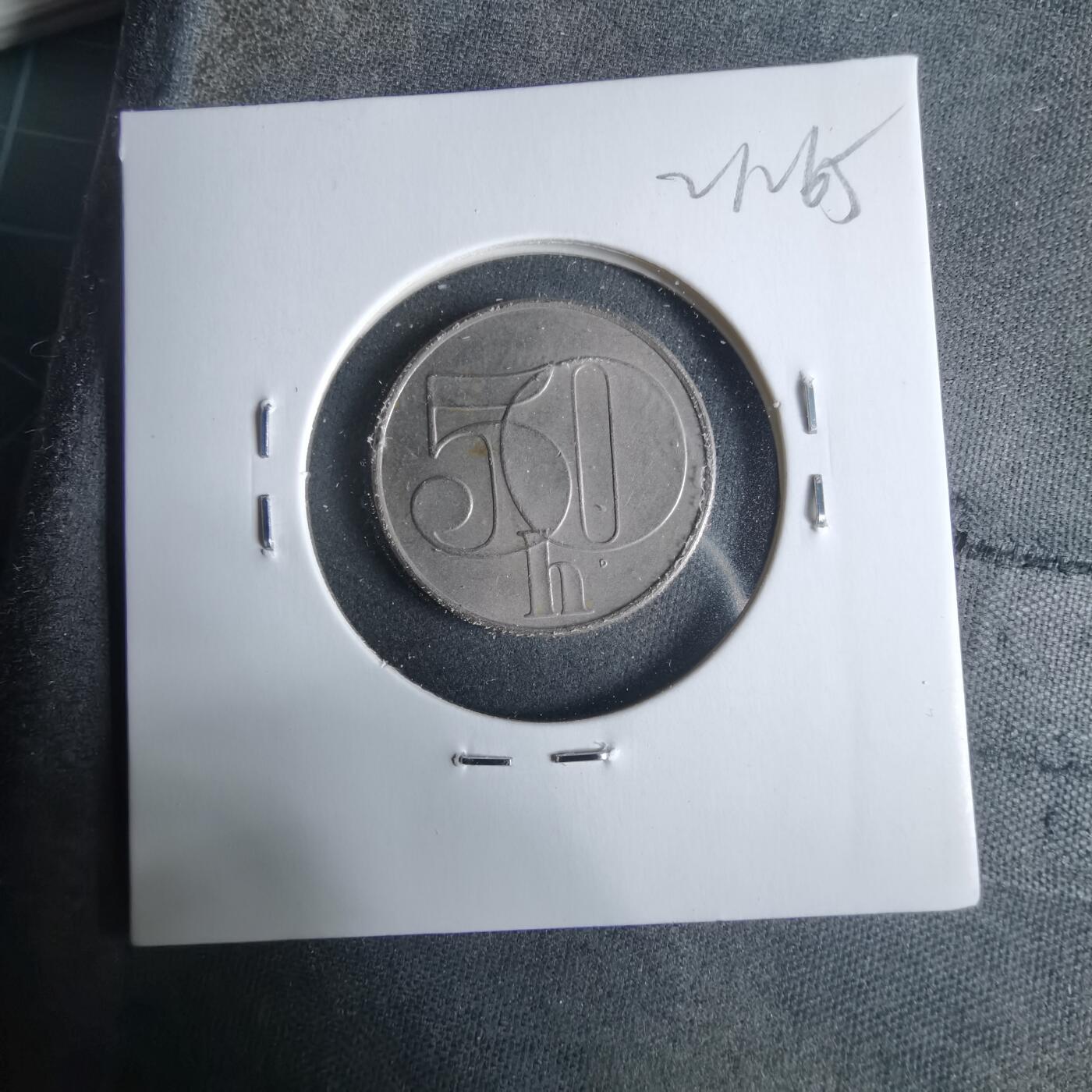 沼泽如烟--第921场 捷克斯洛伐克1991年50赫勒